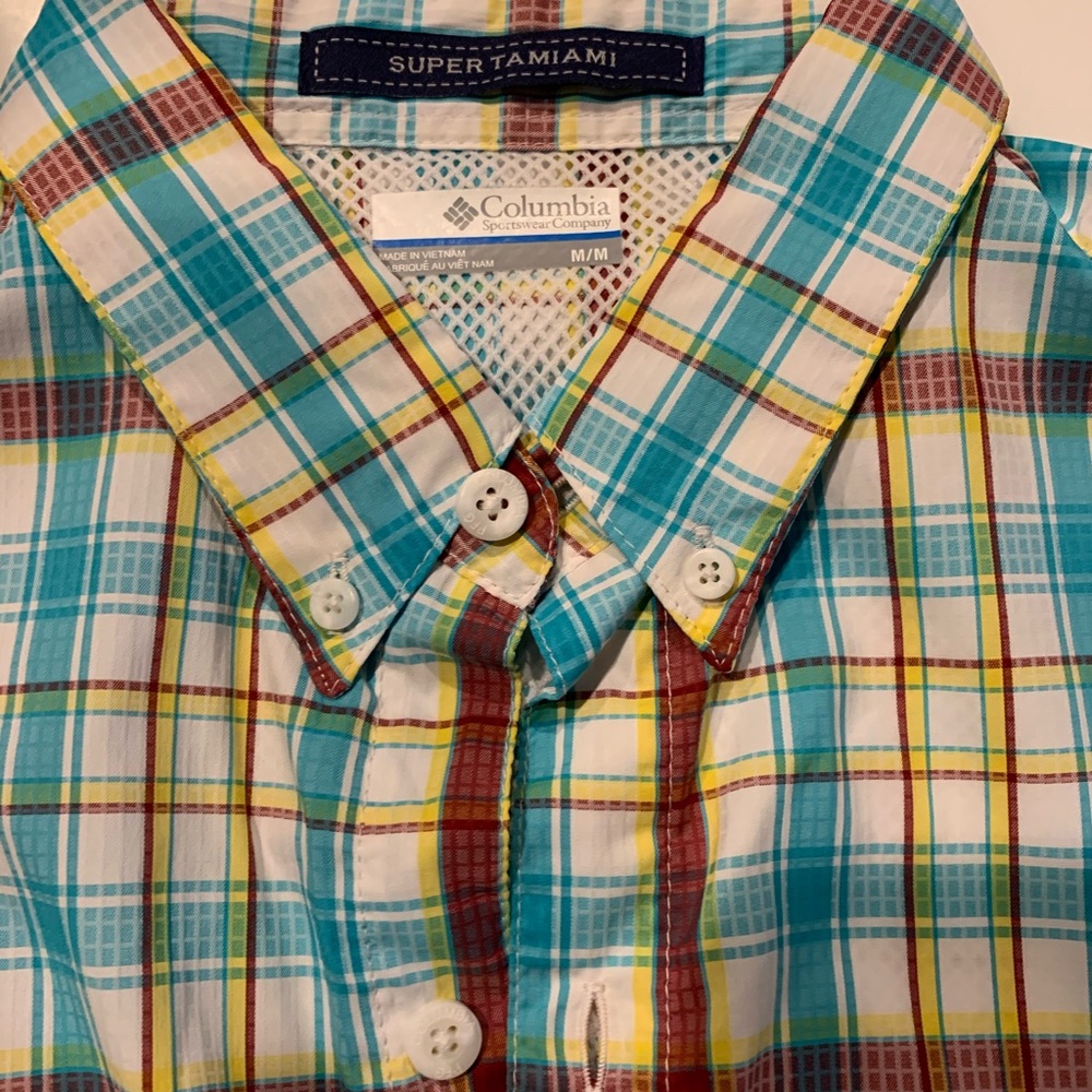 M LongSleeve Columbia Mens Fishing Shirt PFG- NWOT